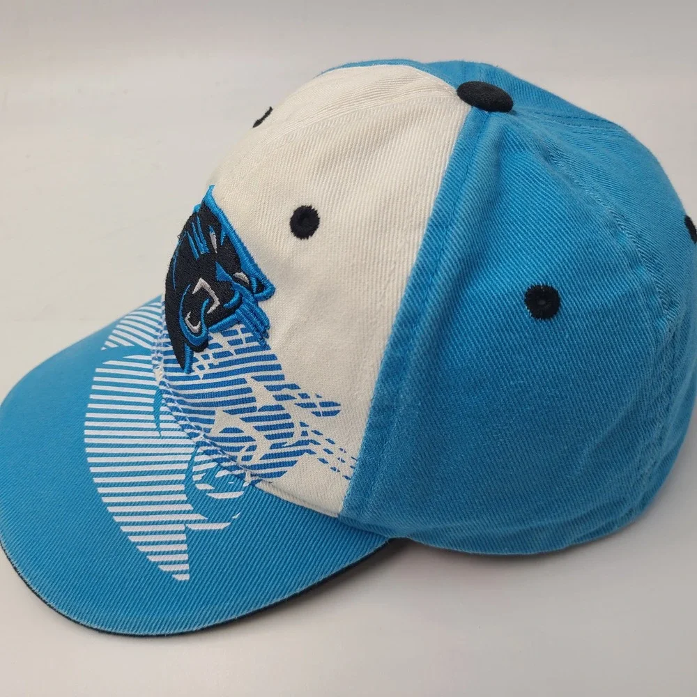 Kids Carolina Panthers Hat Adjustable NFL Team Apparel Blue‎ White NFL Football